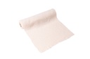 Chemin de table gaze de coton crème 30cmx3m