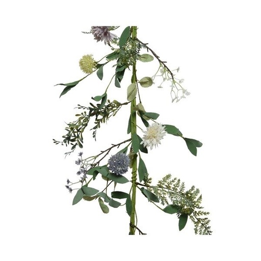 Guirlande fleurs polyester