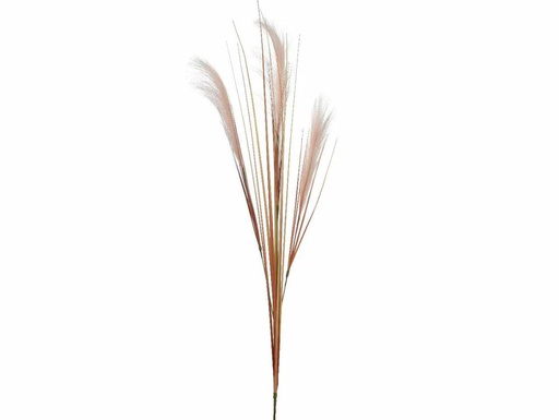 Pampas polyester couleur rose