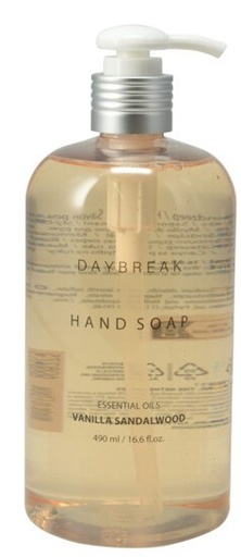 Savon pour les mains jaune