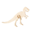 8 marque-places dinosaure 3d en bois 15x9x3cm