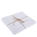 Nappe gaze de coton blanche 1,30x2,40m lavable a 30°