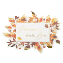 8 sets de table promenons-nous dans les bois dégradé de camel et or 38