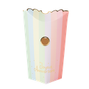 8 boîtes surprises pour pêche à la ligne "joyeux anniv." mahault pastel et or 13,5 x 20 cm