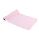Chemin de table gaze de coton lilas 30cmx3m