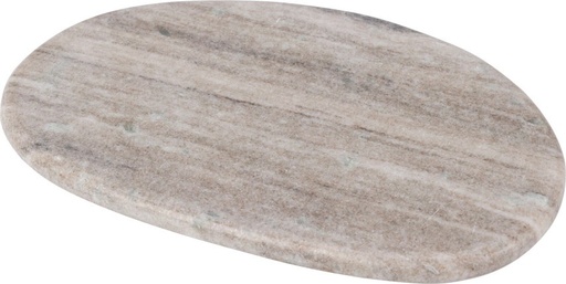 Plateau bougie r gris 24x15c