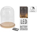 Dome 28cm avec led blanc chaud