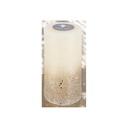 Bougie pilier 7x13cm blanc