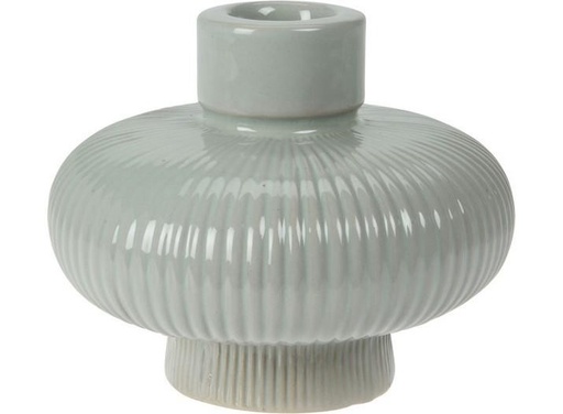 Bougeoir 12x10cm gris