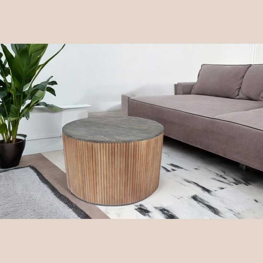 Table basse ronde "continum"