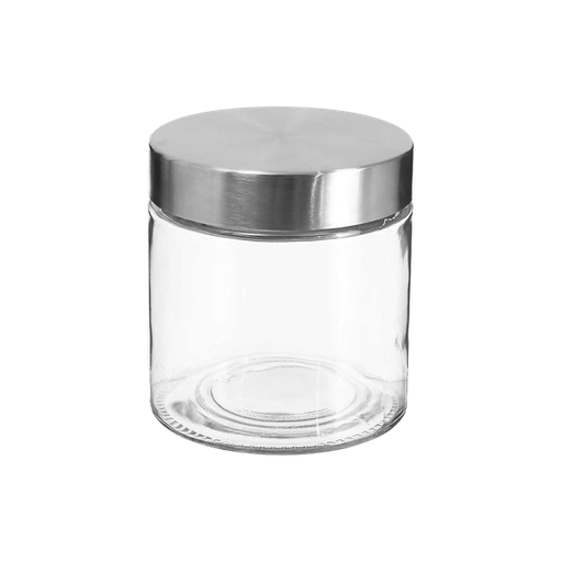 Bocal verre + inox 0,75L NIXO  