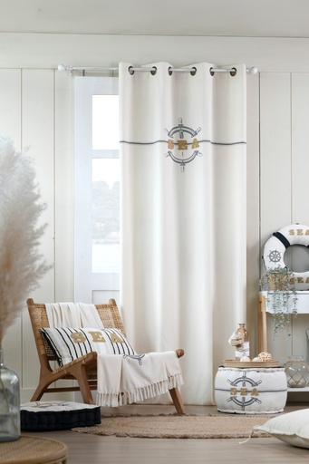 Maritime coussin sol 45x45x10 marine