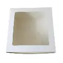 Boite gateaux blc 20x20x5 cm