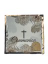Serviettes 33x33 communion/fleurs x20 