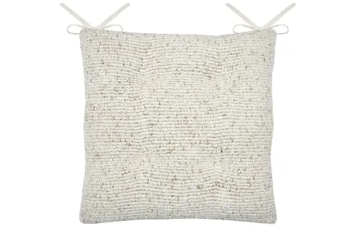 Amazonica galette 4pts 38x38 ecru