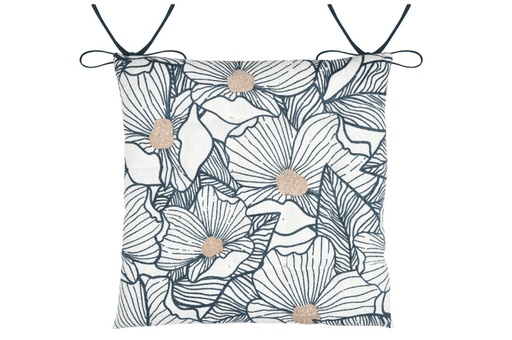 Eugenie galette 16pts 38x38bleu 