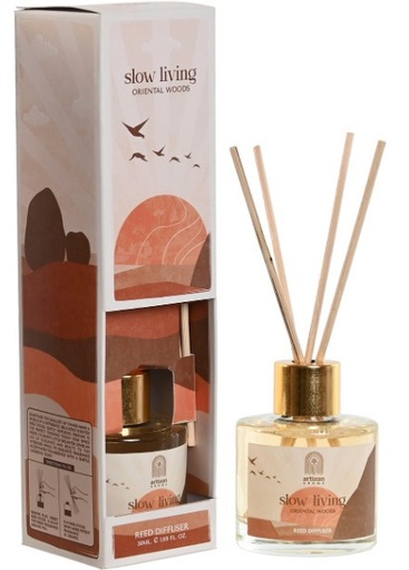 Diffuseur d'ambiance en verre "slow living" 50ml