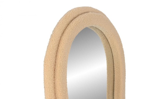 Miroir polyester verre 60x4x160 vagues velours