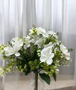 Bouquet freesia blanc