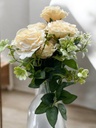 Bouquet rose couleur creme