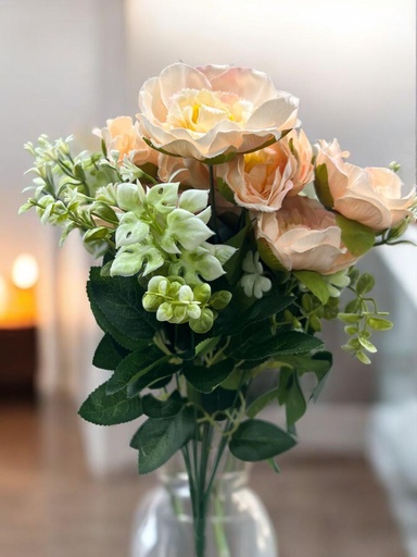 Bouquet  oeillet  saumon