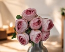 Bouquet rose claire 