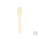 Fourchettes bois x20