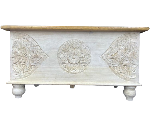 Wooden carved box (coffre)