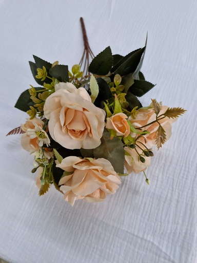 Bouquet rose saumon ruyi