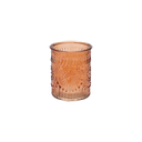 Porte bougie 57x67mm orange