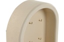 Boîte clés mdf métal 20,5x8,5x27,5 arc beige