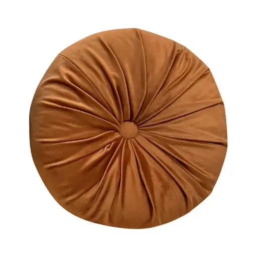 Coussin fiora marron