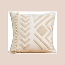 Coussin mila naturel 45x45