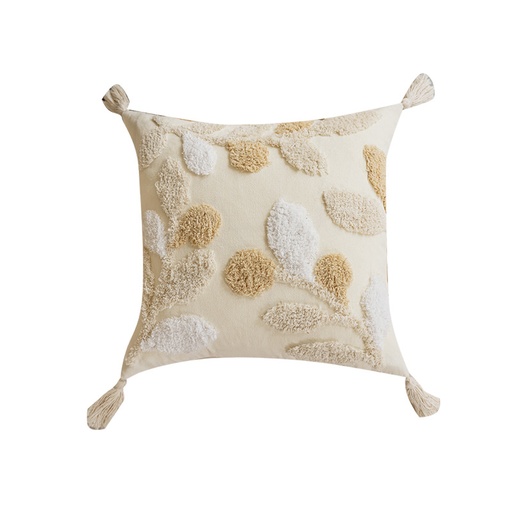 Coussin cora beige