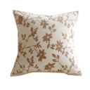 Coussin greta marron