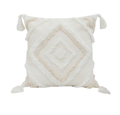 Coussin geometric delight neutre 45x45cm