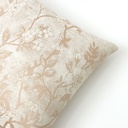 Coussin "reflets bohèmes" beige - 45x45 cm 