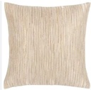 Coussin "brise du matin" beige - 45x45 cm 