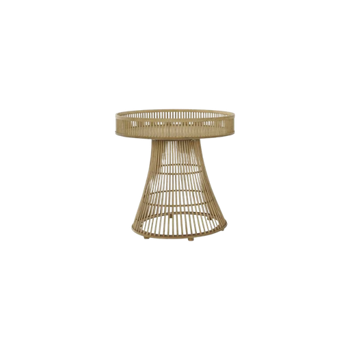 Table auxiliaire rotin bambou gm