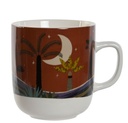 Mug porcelaine lune 12x8,5x10 380ml