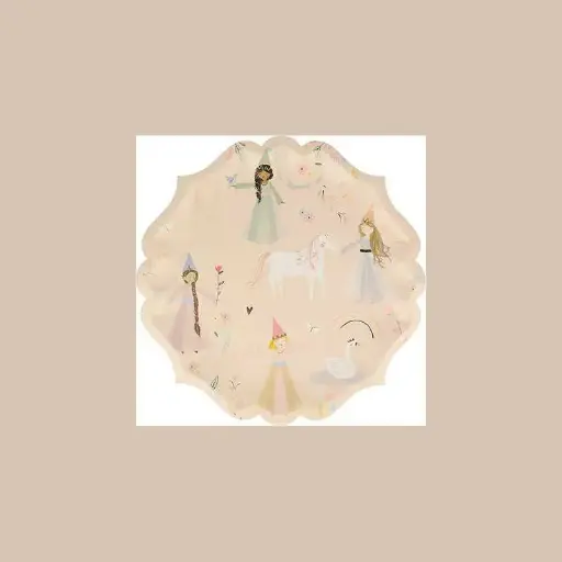 Assiettes  princess x10
