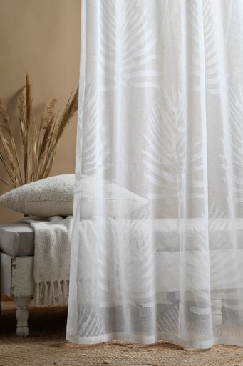 Mansourah voilage 140x260 blanc