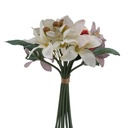 Fleur bouquet coloris blanc violet jasmin