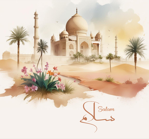 Tableaux 30x40 "salam"