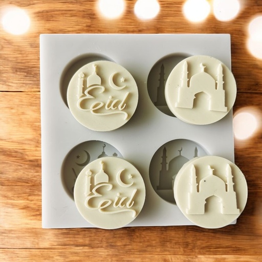 Moule à fondant en silicone - diamètre 85 mm