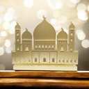 Décoration de table en bois islamique -01