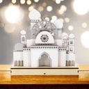 Décoration de mosquée en bois avec led