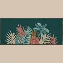 Tapis rectangle 50 x 120 cm imp jacala