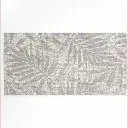 Tapis rectangle 80 x 150 cm tisse plat palmyre