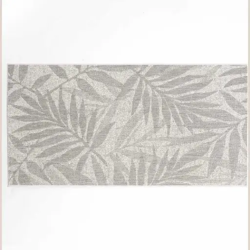 Tapis rectangle 80 x 150 cm tisse plat palmyre